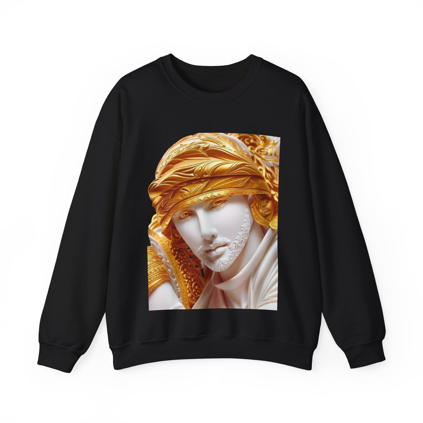 Gold statue Crewneck Sweatshirt