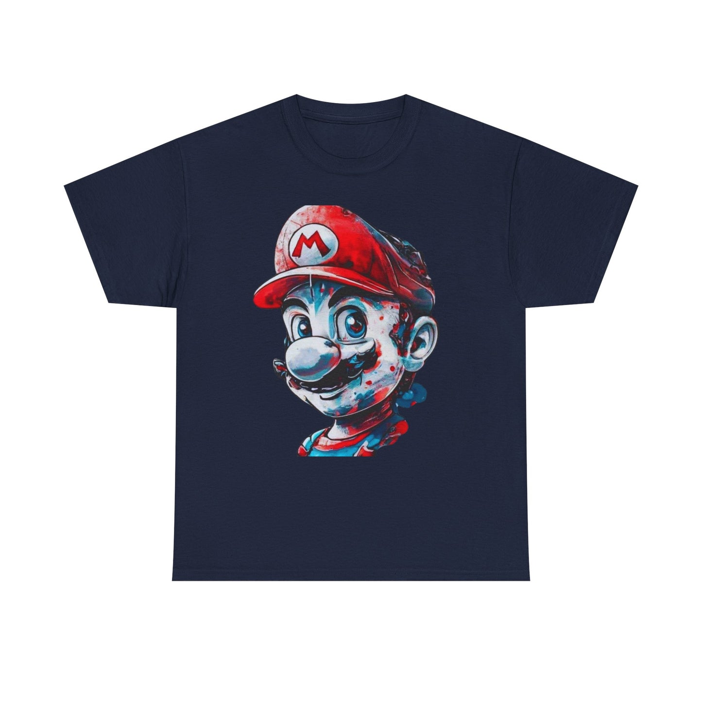 Retro Marios Graphic Unisex Heavy Cotton Tee