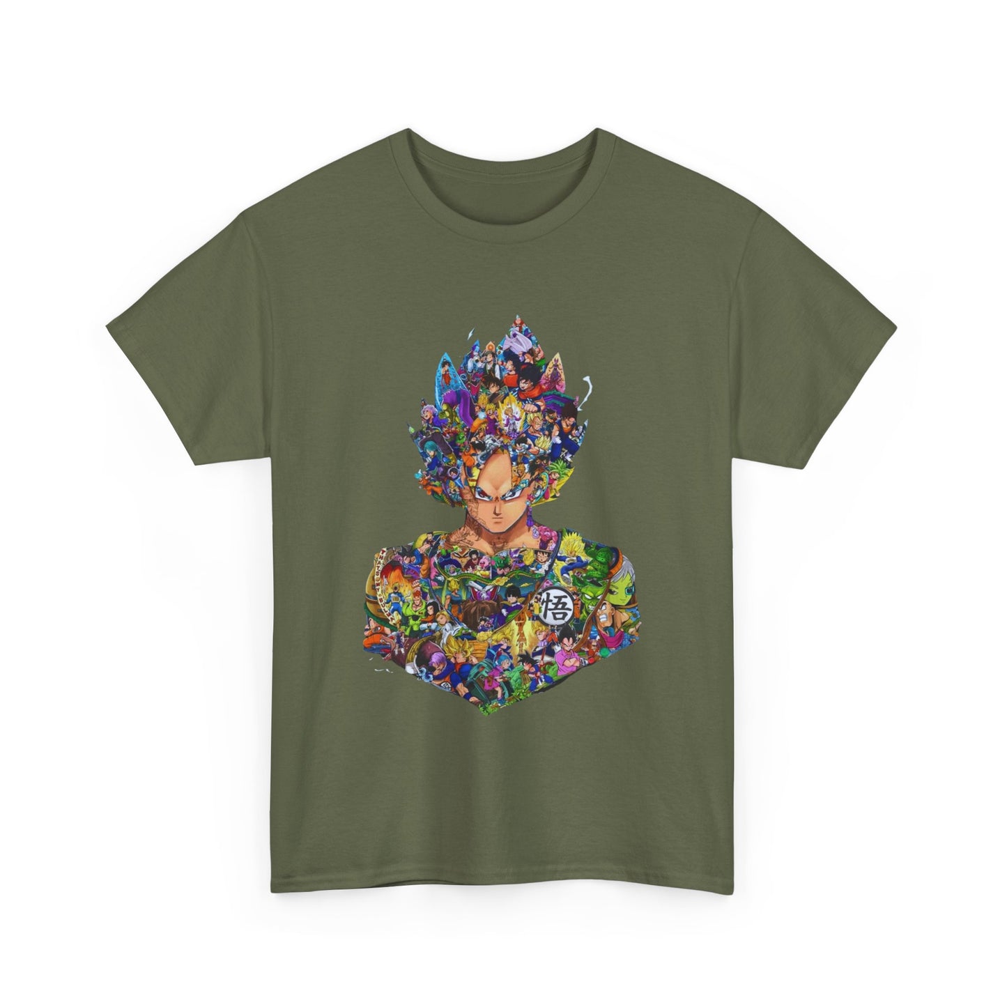 Vibrant Anime Graphic Tee - Unisex Heavy Cotton T-Shirt