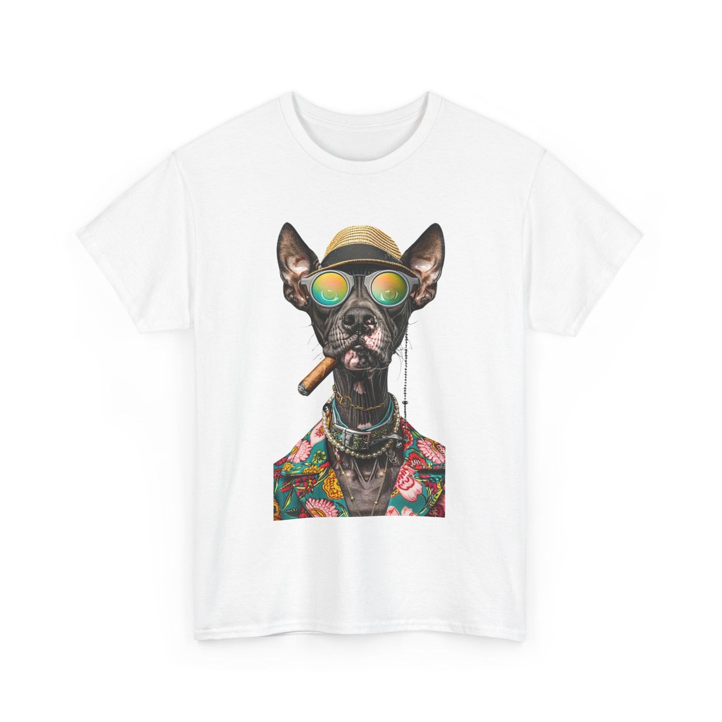 Unisex Heavy Cotton t-shirt gangster dog