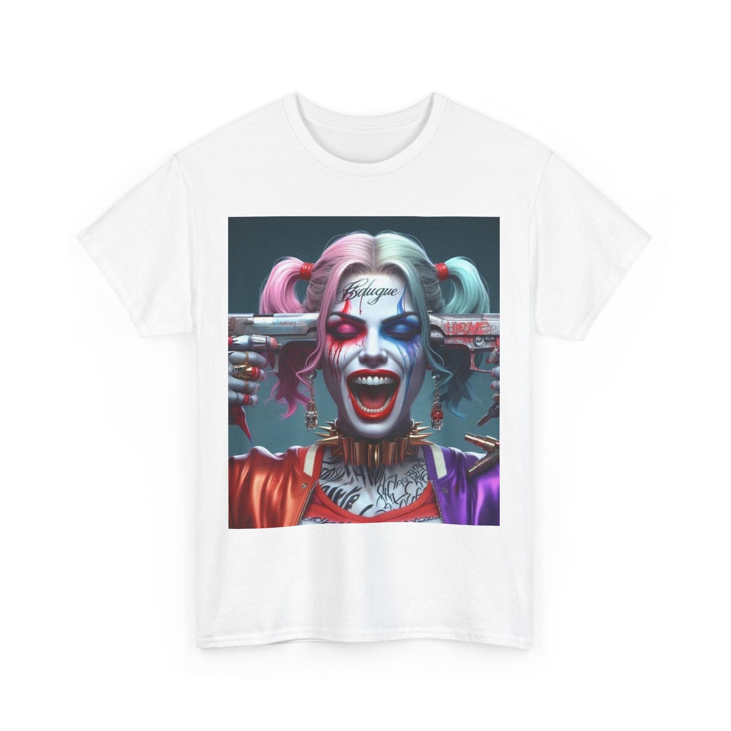 Unisex Heavy Cotton T-shirt joker lady