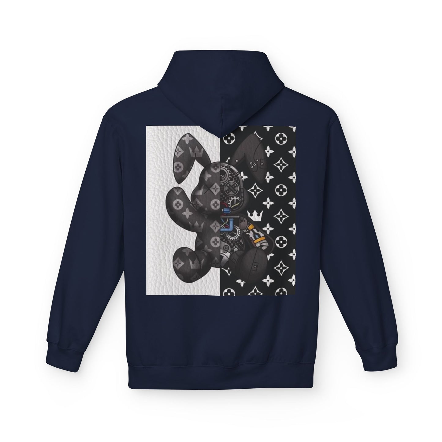 Printed Unisex Fleece Hoodie