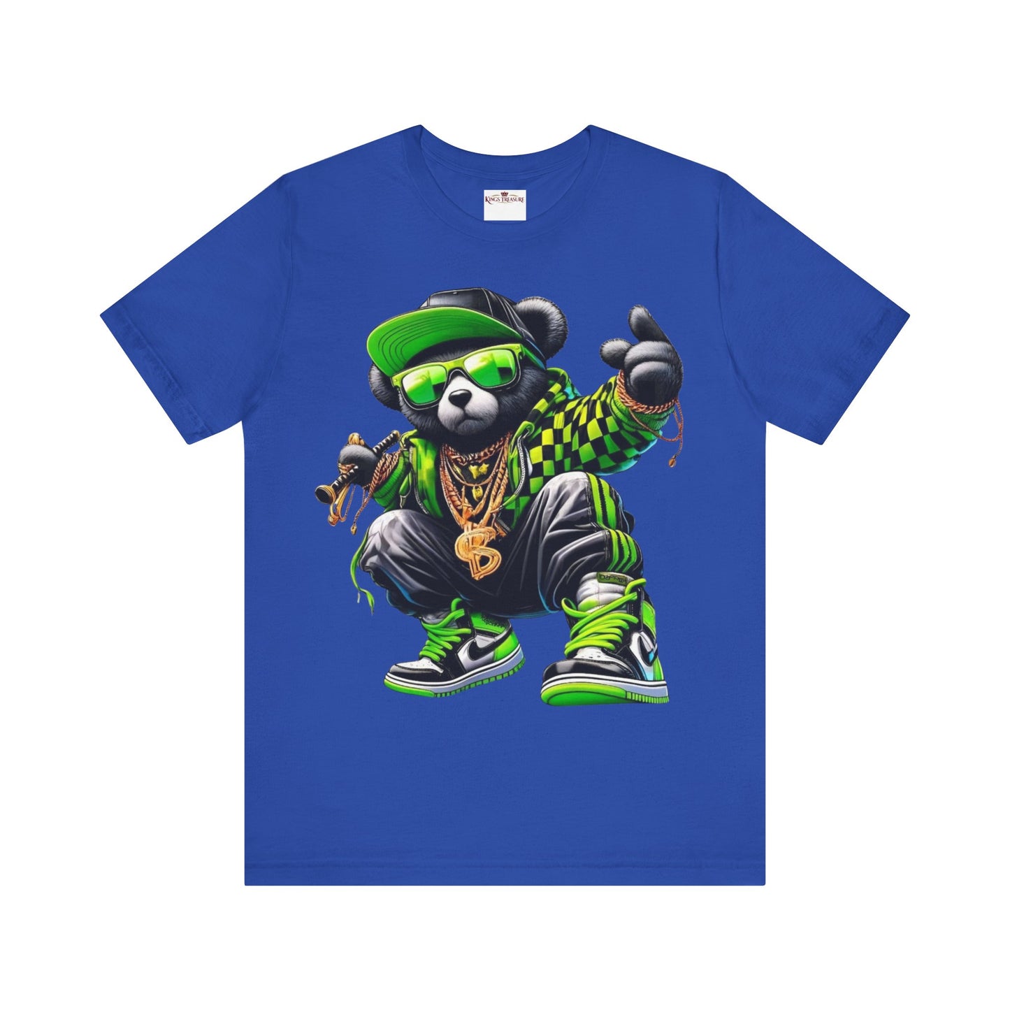 t-shirt the green teddy bear