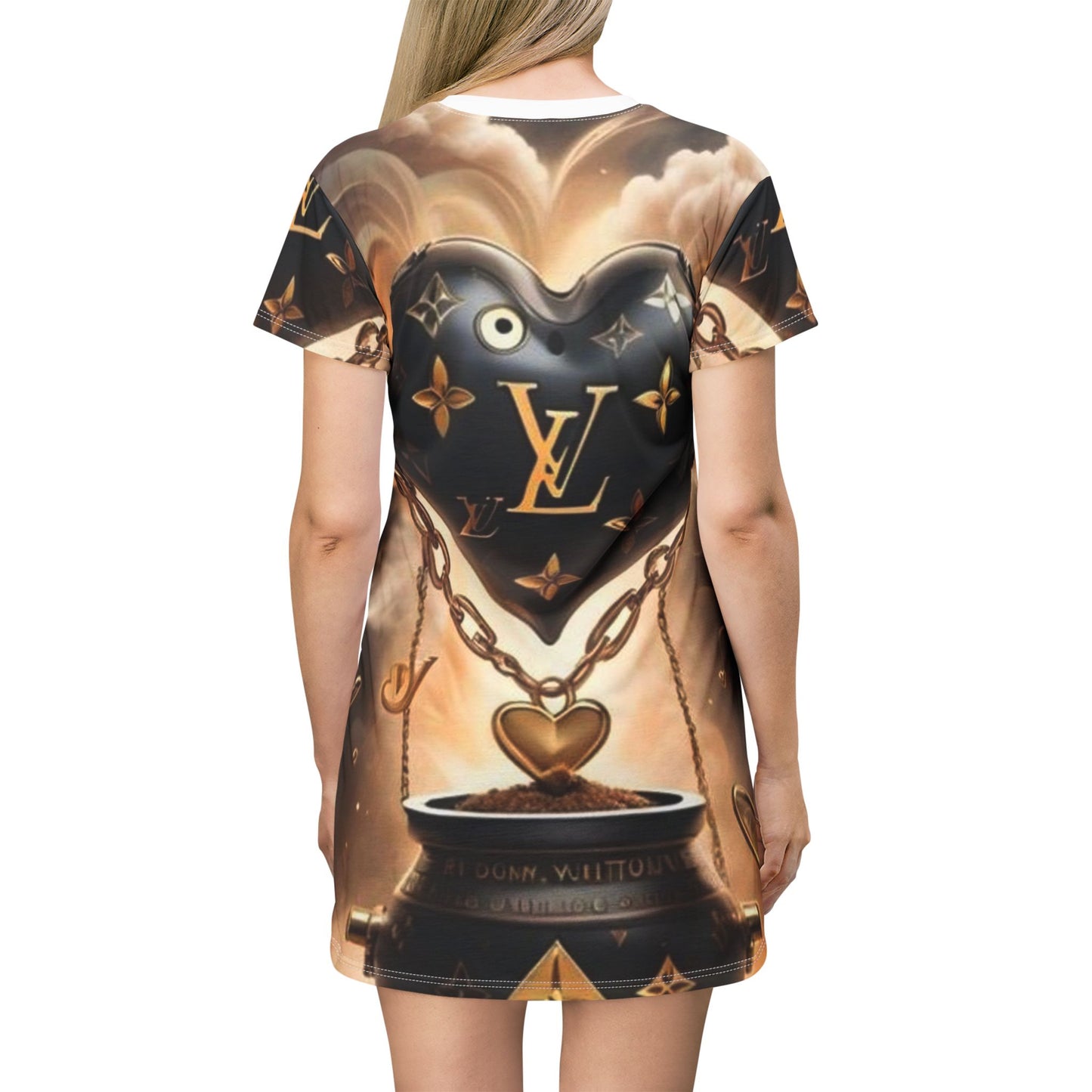 T-Shirt Dress LV PRINTED