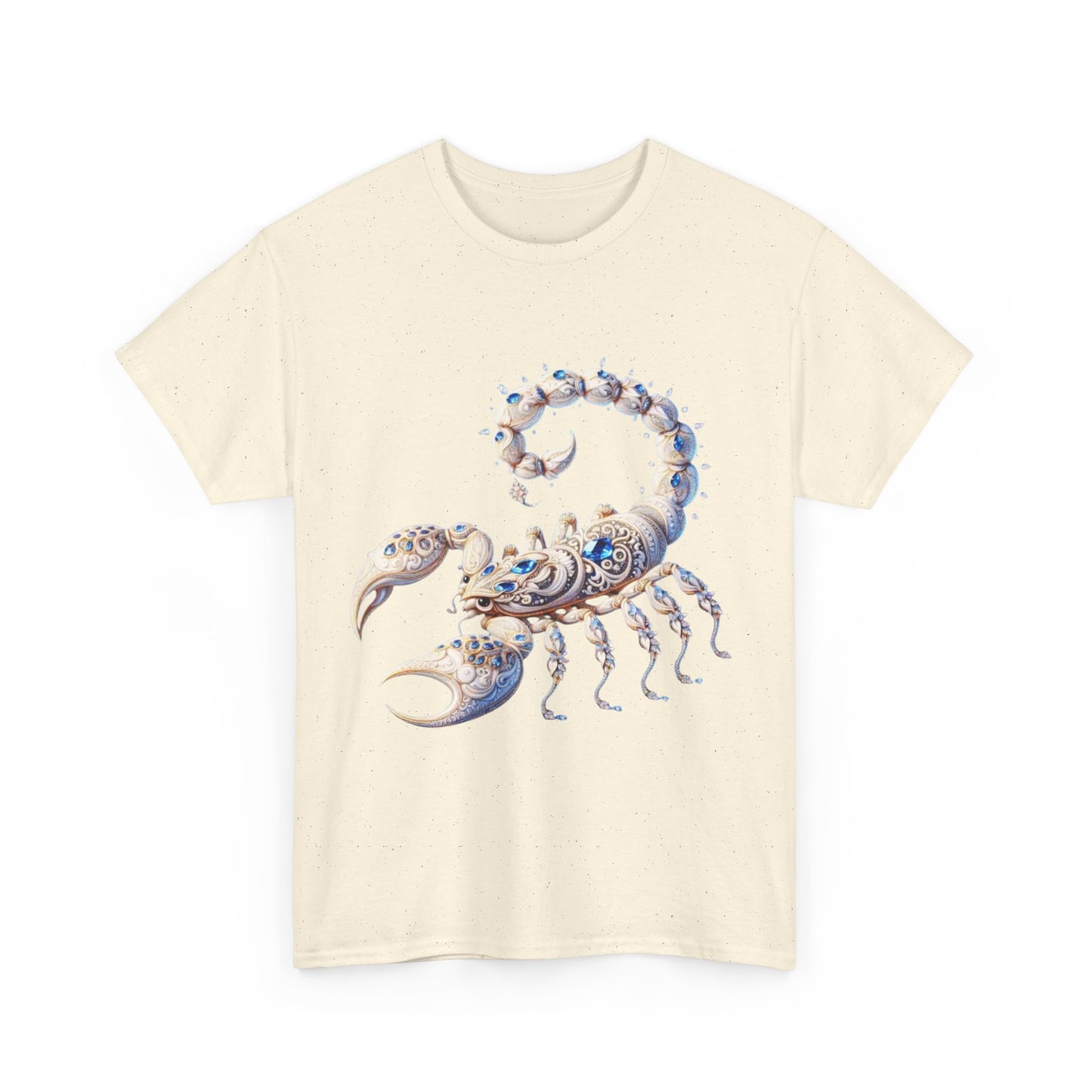 Scorpio Zodiac Unisex Heavy Cotton Tee – Astrology Inspired Casual Wear