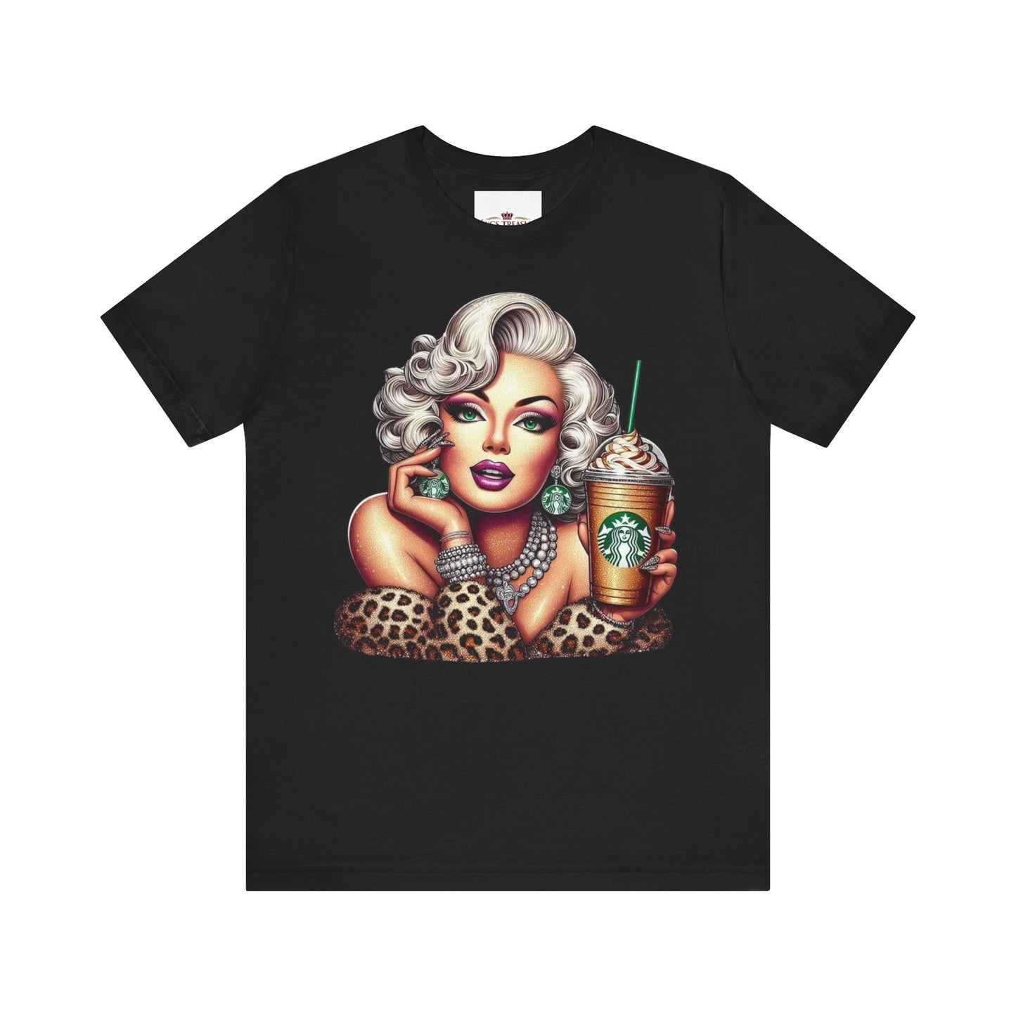 Glamorous Coffee Lady T-Shirt