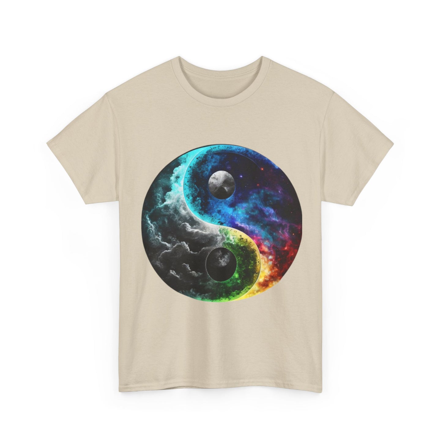 Unisex Heavy Cotton T-shirt yin and yang