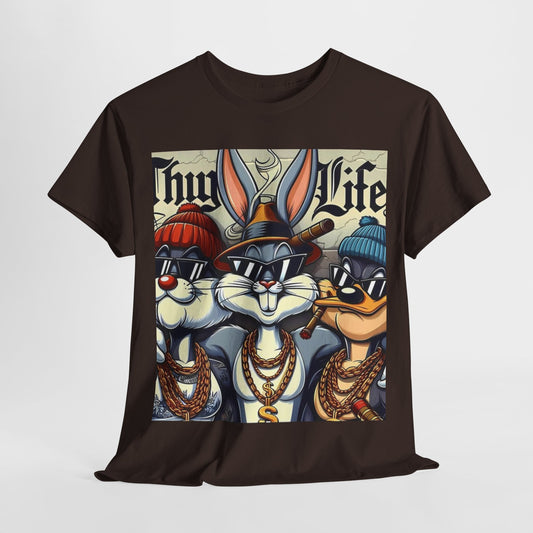 Unisex Heavy Cotton t-shirt  thug life