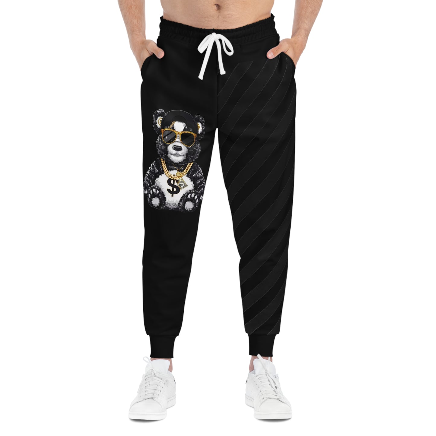 Athletic Joggers - Cool Teddy Print