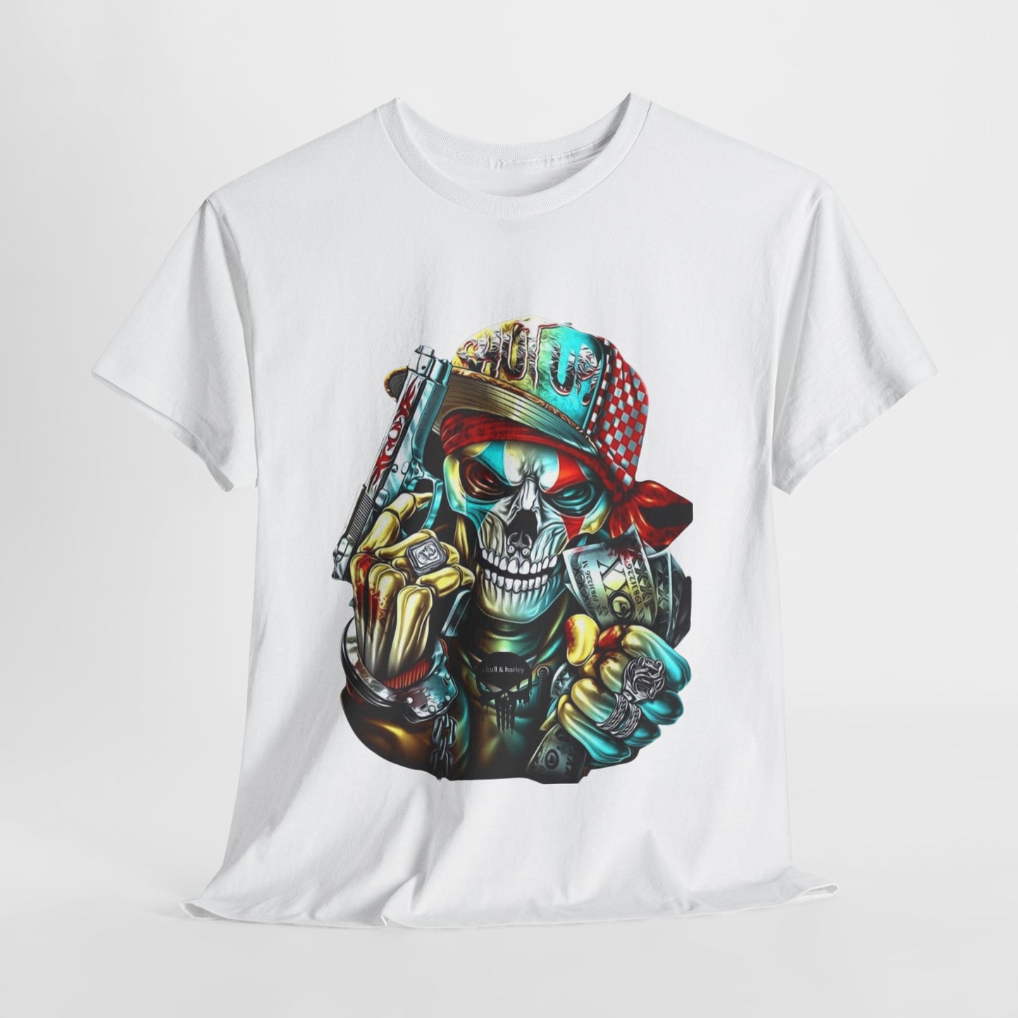 Unisex Heavy Cotton T-shirt the skull