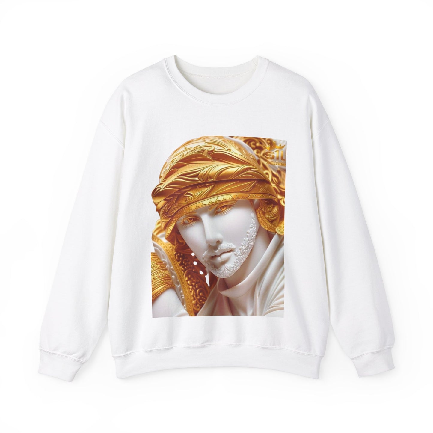 Gold statue Crewneck Sweatshirt