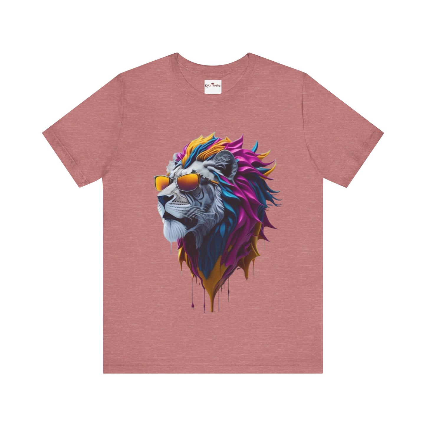 Unisex t-shirt the cool lion