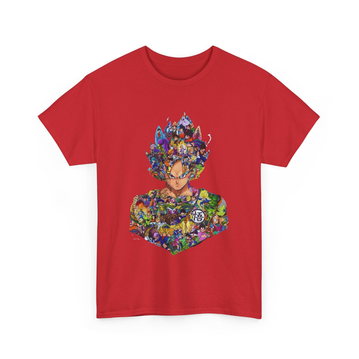 Vibrant Anime Graphic Tee - Unisex Heavy Cotton T-Shirt