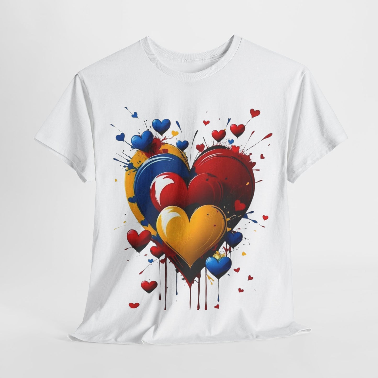 Unisex Heavy Cotton T-shirt hearts