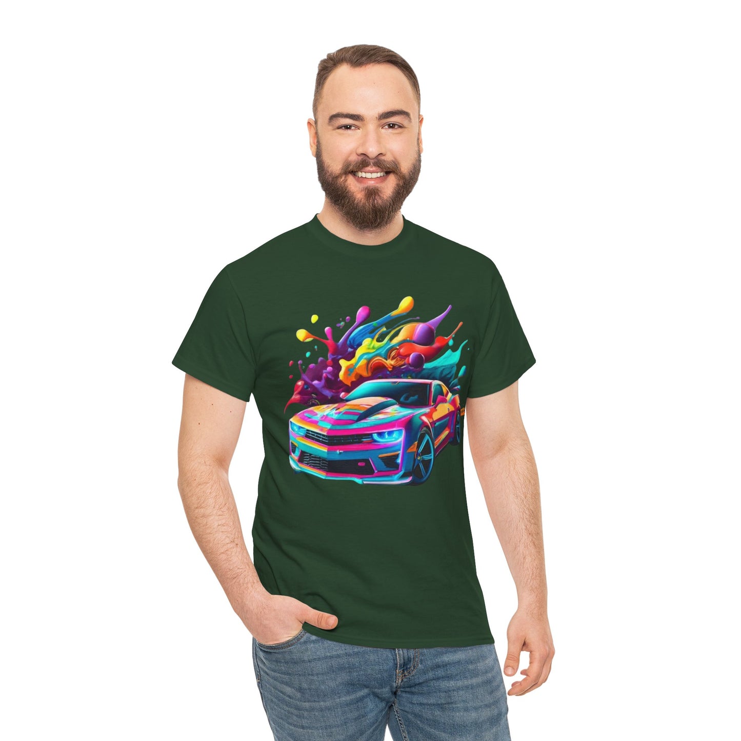 Unisex Heavy Cotton T-shirt for mustang lovers