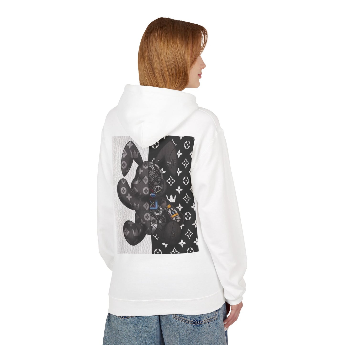 Printed Unisex Fleece Hoodie