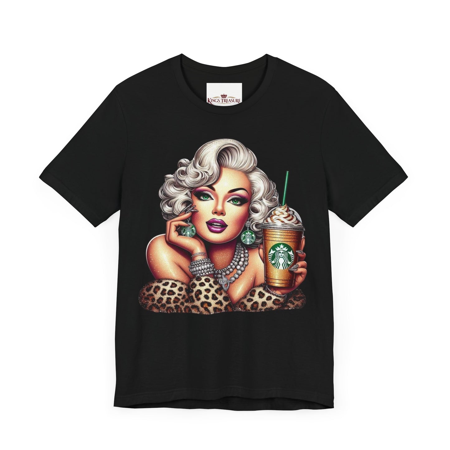 Glamorous Coffee Lady T-Shirt