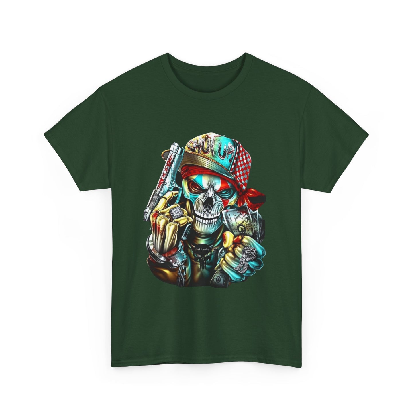 Unisex Heavy Cotton T-shirt the skull