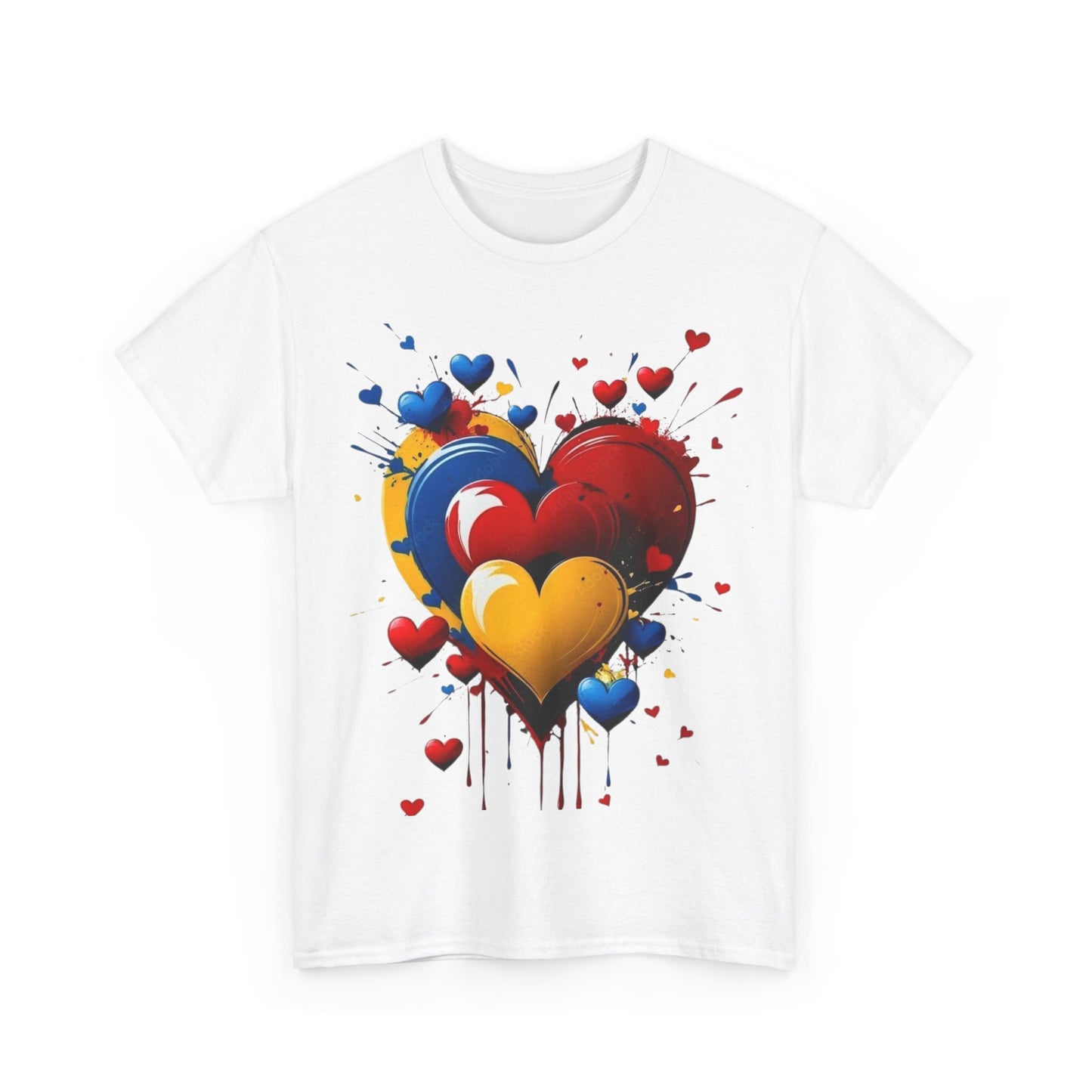 Unisex Heavy Cotton T-shirt hearts