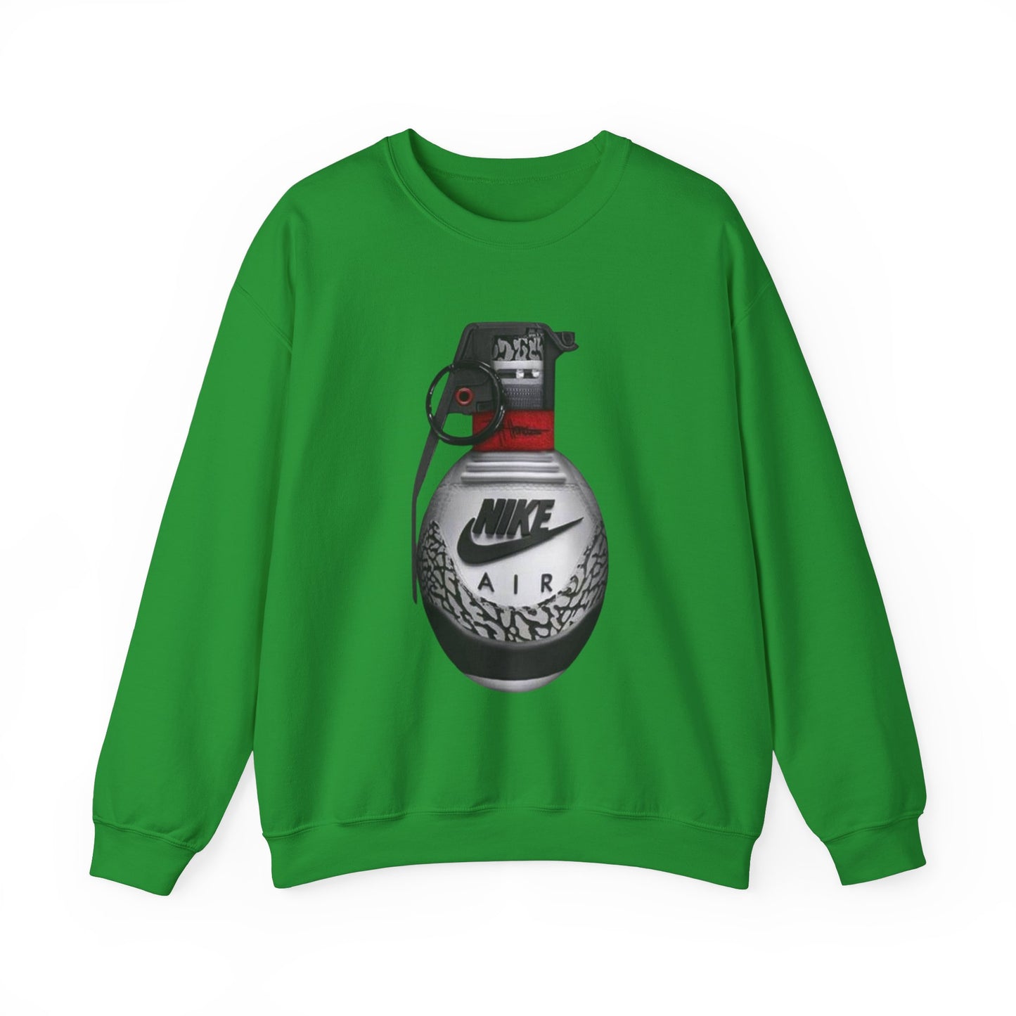 Crewneck Sweatshirt with Nike Granade Design