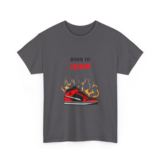 Born to Jump T-Shirt - Unisex Heavy Cotton Tee