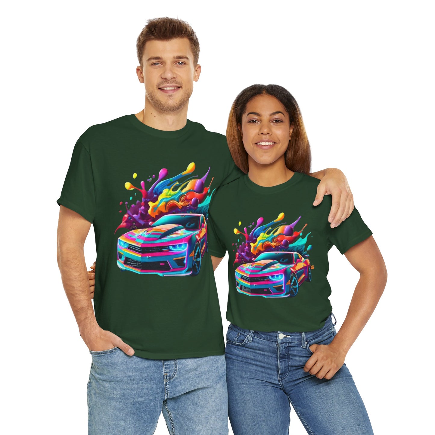 Unisex Heavy Cotton T-shirt for mustang lovers